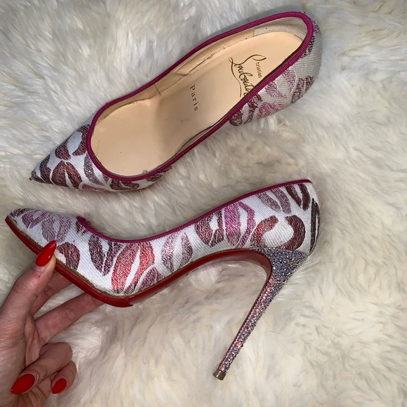 Christian Louboutin Shoes - Christian Louboutin Cosmopump Strass heels
